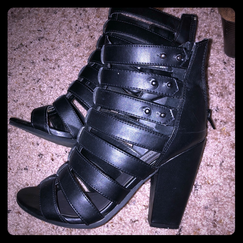 Strappy heels